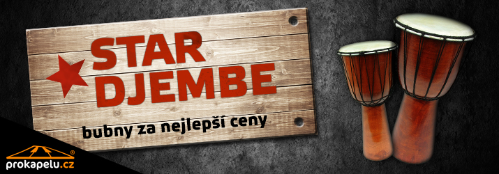 Star djembe - bubny za nejlepší ceny